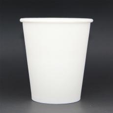 嘉盈轩白色一次性纸杯子8A260G纸杯250毫升出口质量厂家直供纸杯
